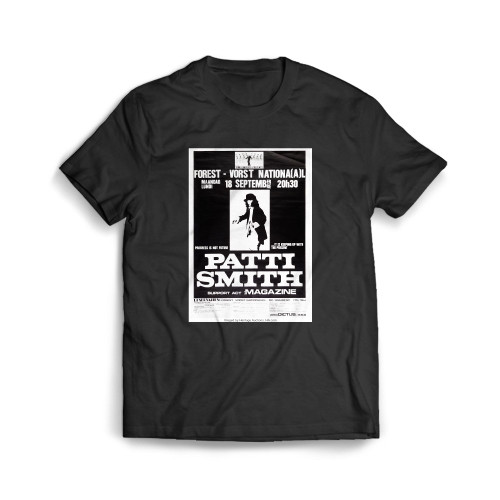 Patti Smith Concert (2) Mens T-Shirt Tee