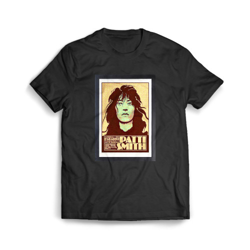 Patti Smith Framed Concert Mens T-Shirt Tee