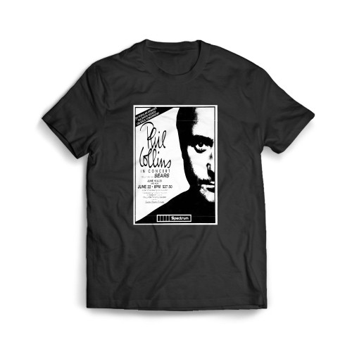 Phil Collins's 1994 Concert And Our History Mens T-Shirt Tee