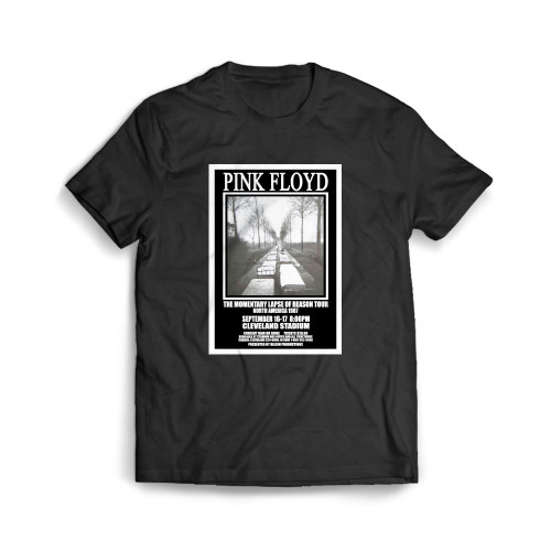 Pink Floyd 1987 Cleveland Concert Mens T-Shirt Tee