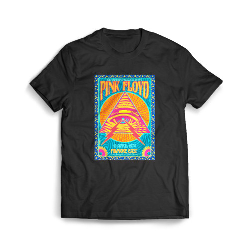 Pink Floyd Live At Fillmore East 1970 Music Concert Tallenge Classic Rock Music Collection Mens T-Shirt Tee