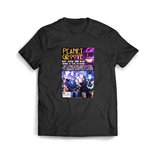 Planet Groove Mens T-Shirt Tee