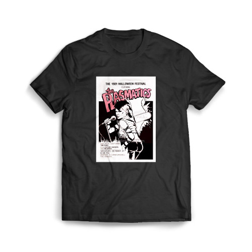 Plasmatics 1981 Halloween Festival Concert Mens T-Shirt Tee