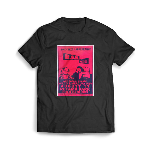 Rem Concert 1999 San Antonio Mens T-Shirt Tee