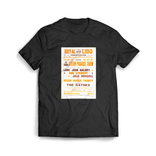 Rod Stewart Julie Driscoll Long John Baldry And Brian Auger Mens T-Shirt Tee