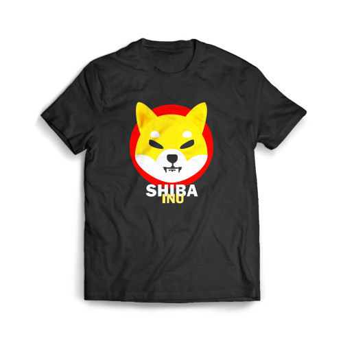 Shiba Inu Crypto Coin Cryptocurrency Mens T-Shirt Tee