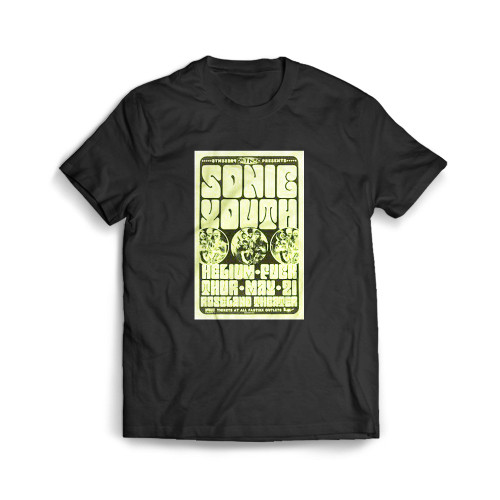 Sonic Youth Concert Mens T-Shirt Tee