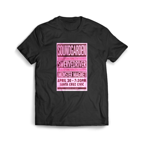 Soundgarden Vintage Concert Mens T-Shirt Tee