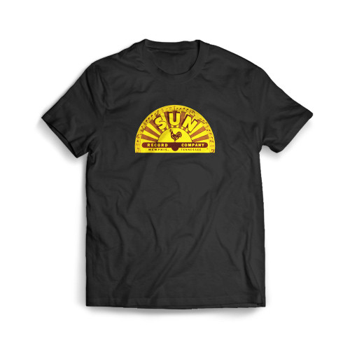 Sun Records Traditional Logo Mens T-Shirt Tee