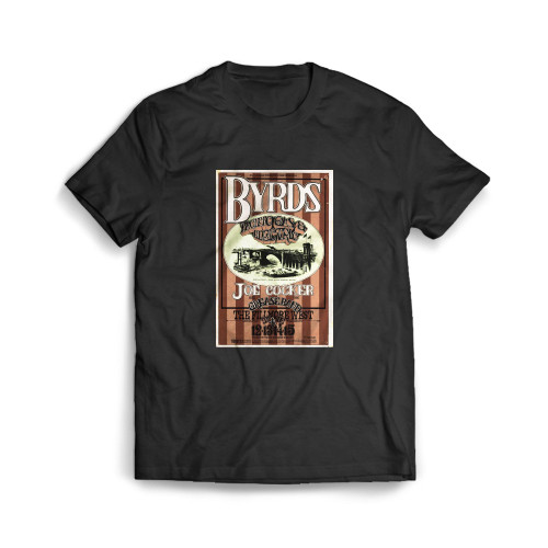 The Byrds Vintage Concert 3 Mens T-Shirt Tee