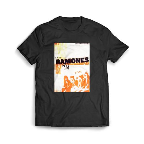 The Ramones Vintage Concert Mens T-Shirt Tee