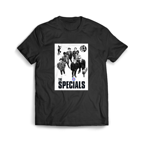 The Specials Aka English Ska 2 Tone Band Music Star Picture Classic Mens T-Shirt Tee