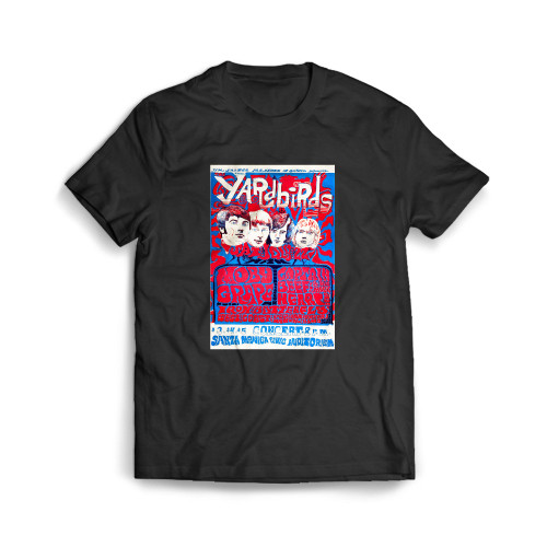 The Yardbirds Concert Mens T-Shirt Tee