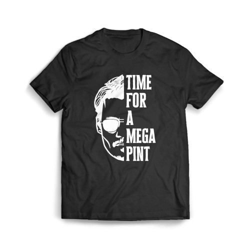 Time For A Mega Pint Johnny Depp Support Mens T-Shirt Tee
