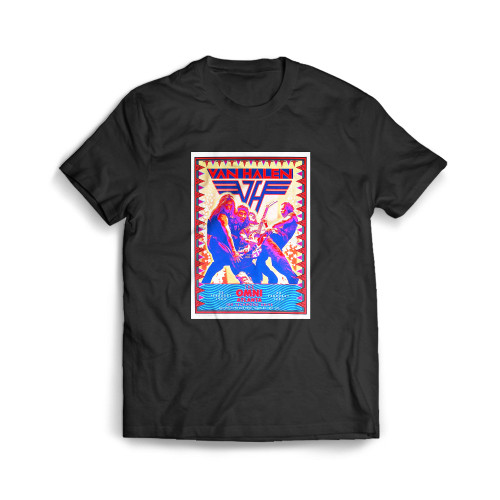 Van Halen New Artist's Tribute 1984 Tour Mens T-Shirt Tee