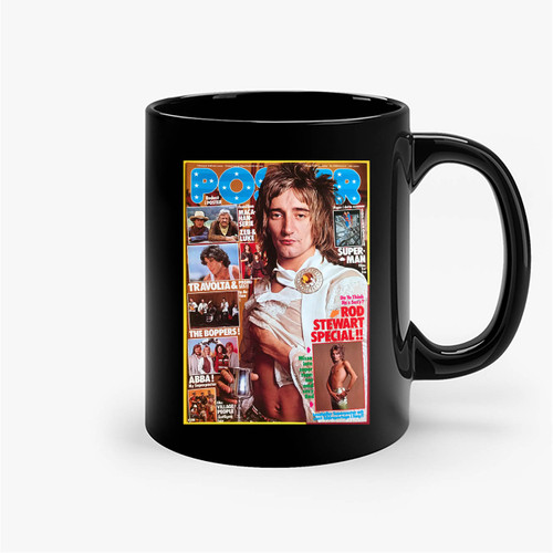 1979 Rod Stewart Ceramic Mugs