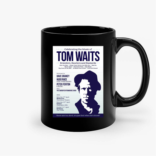 A Tribute To Tom Waits 2021 Australian Tour Ceramic Mugs