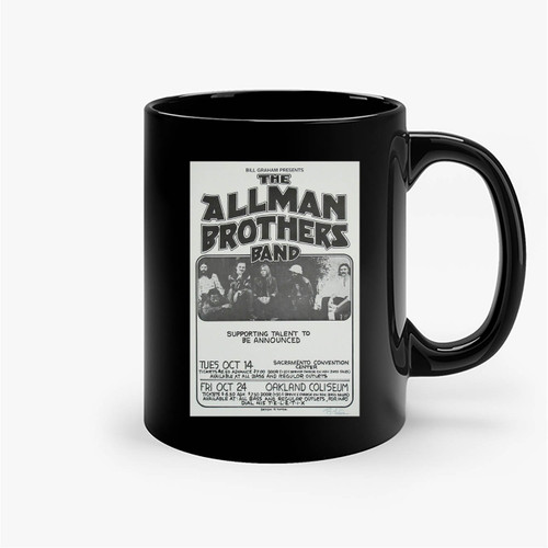 Allman Brothers Band Rock Concert 1 Ceramic Mugs