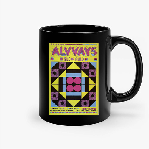 Alvvays Concert 2022 Ceramic Mugs