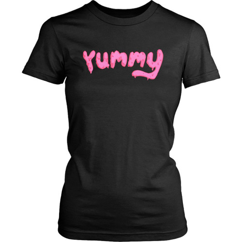Yummy Women's T-Shirt Tee Yummy Women's T-Shirt Tee