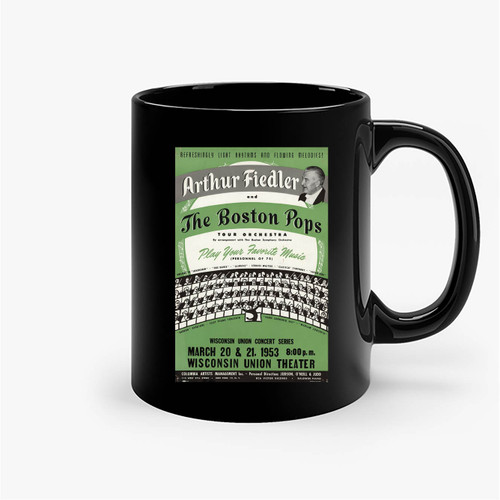 Arthur Fiedler And The Boston Pops Concert Ceramic Mugs