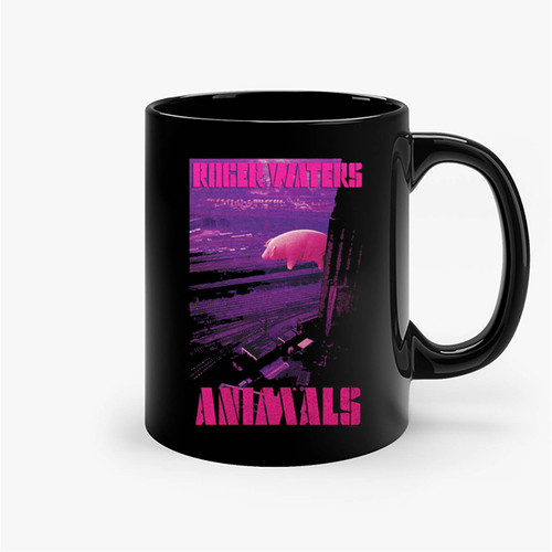 Authentic Roger Waters Animals With Logo Ceramic Mugs