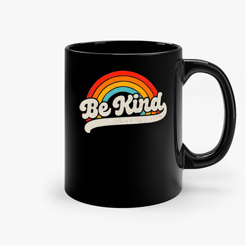 Be Kind Rainbow Inspirational Summer Ceramic Mugs