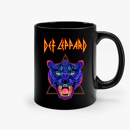 Def Leppard Rock N' Roll Vintage Ceramic Mugs