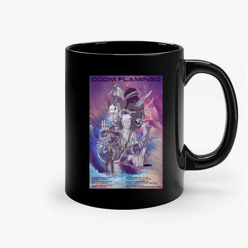 Doom Flamingo 2019 Tour Ceramic Mugs