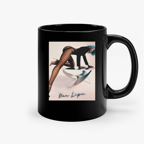 Dua Lipa Vintage Style Fans Ceramic Mugs