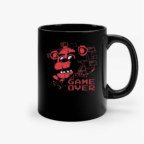 Five Nights At Freddy Freddy's Game Over Ceramic Mugs
