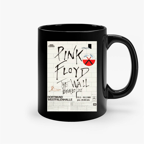Gerald Scarfe Pink Floyd 1981 Ceramic Mugs