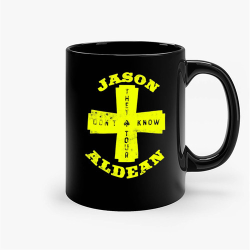 Jason Aldean They Don't Know Tour Ceramic Mugs