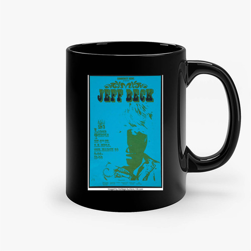 Jeff Beck Group 1969 Minneapolis Mn Concert 1 Ceramic Mugs