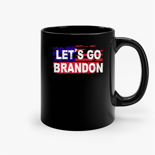 Let's Go Brandon Fjb Brandon Chant Political Ceramic Mugs