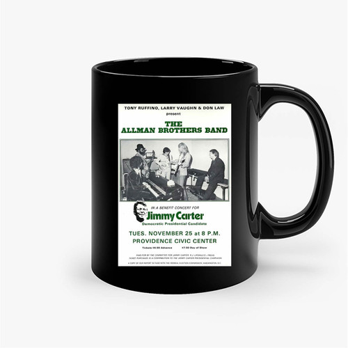 Listen To The Allman Brothers Concert Ceramic Mugs