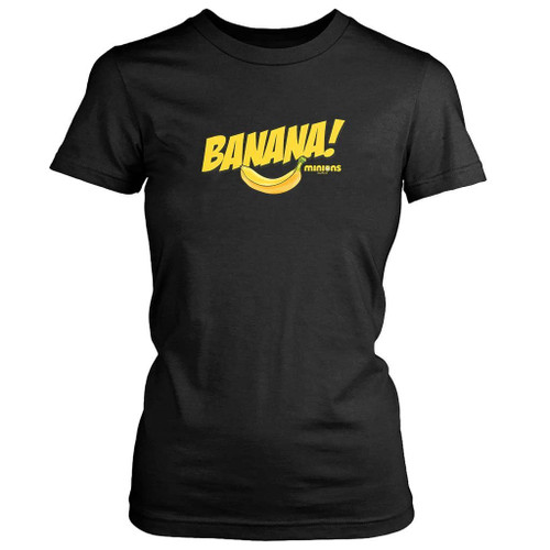 Banana Minions Women's T-Shirt Tee