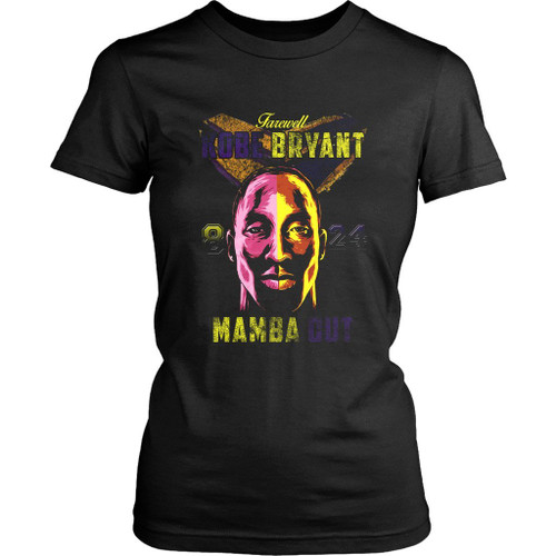Farewell Kobe Bryant 8 24 Mamba Out Gunge Women's T-Shirt Tee