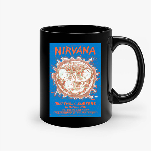 Nirvana Vintage Concert Ceramic Mugs