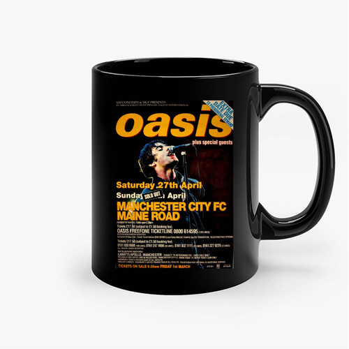 Noel Gallagher's High Flying Beady Eye In The Oasis Maine Road Ceramic Mugs