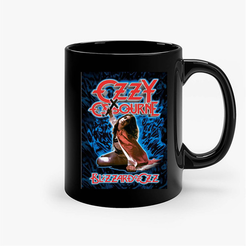 Ozzy Osbourne Textile Blizzard Of Ozz Ceramic Mugs