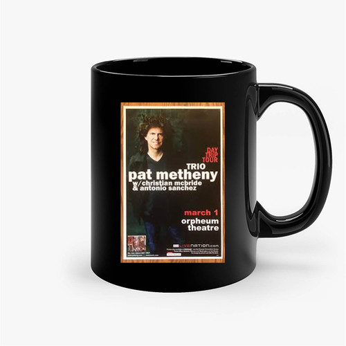 Pat Metheny Trio Concert 1992 Ceramic Mugs
