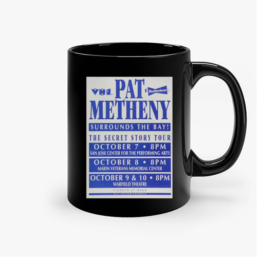 Pat Metheny Vintage Concert Ceramic Mugs