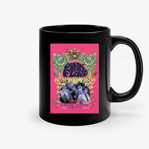 Pink Floyd 1967 Concert Ceramic Mugs