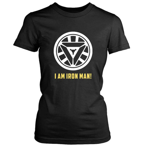 Reactor Iron Man I Am Iron Man Women's T-Shirt Tee