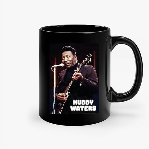 Pyramid America Muddy Waters 1968 Concert Blues Music Legend Retro Vintage Style Ceramic Mugs