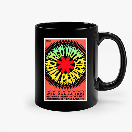 Red Hot Chili Peppers Concert Ceramic Mugs