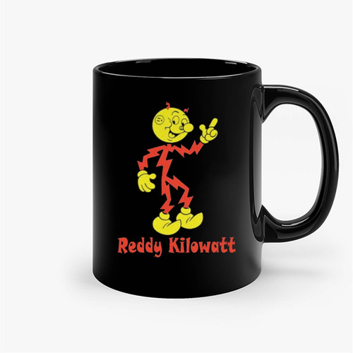 Reddy Kilowatt Electric Servant Retro Icon Ceramic Mugs