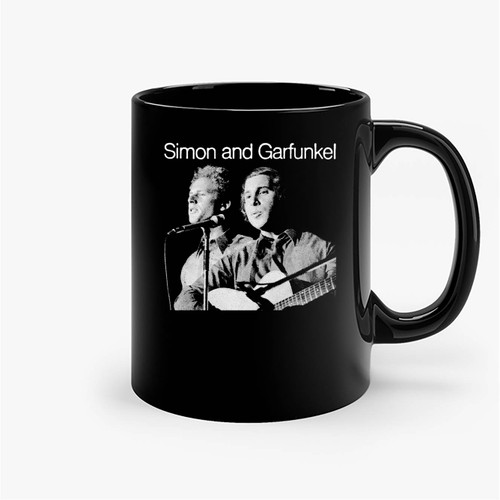 Simon And Garfunkel Vintage 60s Band Merchandise Retro Ceramic Mugs