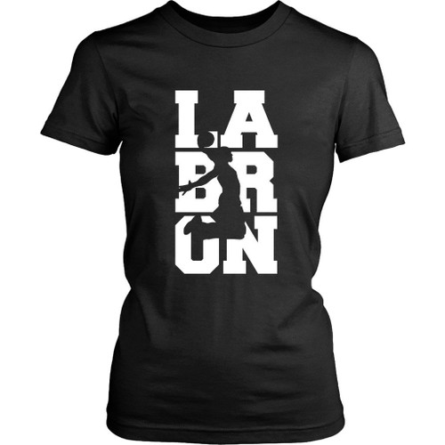 Labron Basketball V2 White Women's T-Shirt Tee